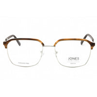 Jones New York Men's Eyeglasses - Brown Horn Metal Square Full Rim | VJOM370 0BRH ,