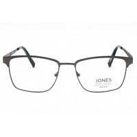 Jones New York Men's Eyeglasses - Gunmetal Rectangular Full Rim Frame | VJOM372 0GUN ,