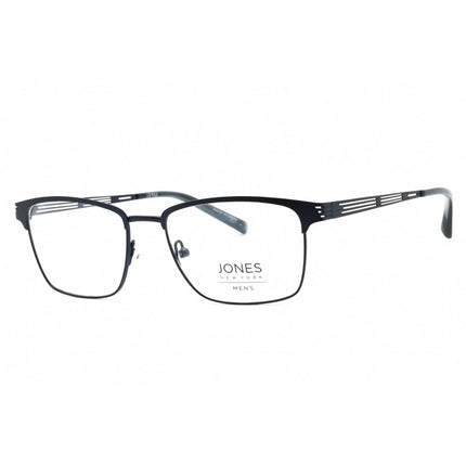 Jones New York Men's Eyeglasses - Navy Metal Rectangular Full Rim Frame | VJOM372 0NAV ,