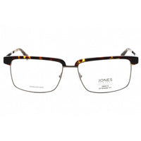 Jones New York Men's Eyeglasses - Havana Metal Rectangular Full Rim | VJOM374 0HAV ,