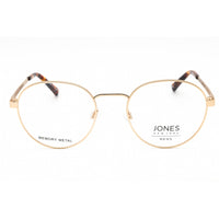 Jones New York Men's Eyeglasses - Gold Metal Round Shape Full Rim Frame | VJOM377 0GOL ,
