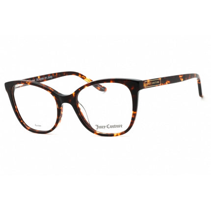 Juicy Couture Women's Eyeglasses - Havana Cat Eye Full Rim Frame | JU 217 0086 00 ,