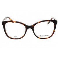 Juicy Couture Women's Eyeglasses - Havana Cat Eye Full Rim Frame | JU 217 0086 00 ,