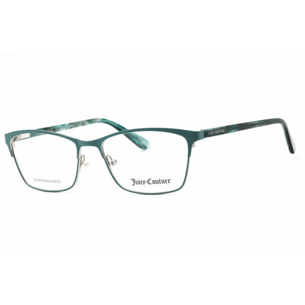 Juicy Couture Women's Eyeglasses - Teal Rectangular Full Rim Frame | JU 232 0ZI9 00 ,