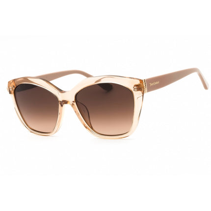 Juicy Couture Women's Sunglasses - Crystal Glitter Beige Cat Eye | JU 634/G/S 0F06 9O ,