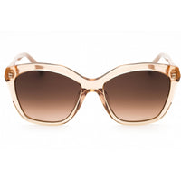 Juicy Couture Women's Sunglasses - Crystal Glitter Beige Cat Eye | JU 634/G/S 0F06 9O ,