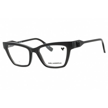 Karl Lagerfeld Women's Eyeglasses - Dark Grey Injected Propionate Frame | KL6135 015 ,