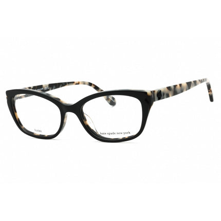 Kate Spade Women's Eyeglasses - Black White Havana Cat Eye Frame | ARABELLE 0TCB 00 ,