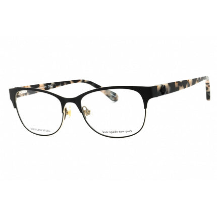 Kate Spade Women's Eyeglasses - Black Metal Square Full Rim Frame | CAROLINA 0807 00 ,