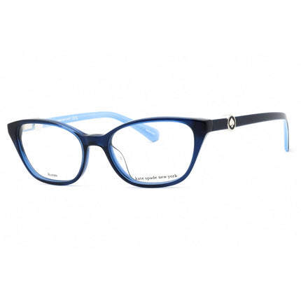 Kate Spade Women's Eyeglasses - Blue Plastic Cat Eye Full Rim Frame | EMMALEE 0PJP 00 ,