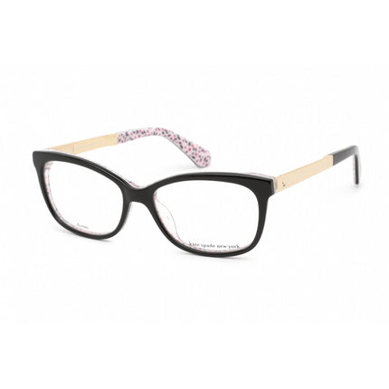 Kate Spade Women's Eyeglasses - Black Pattern Red Cat Eye Frame | Jodiann 0UYY 00 ,