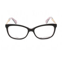 Kate Spade Women's Eyeglasses - Black Pattern Red Cat Eye Frame | Jodiann 0UYY 00 ,