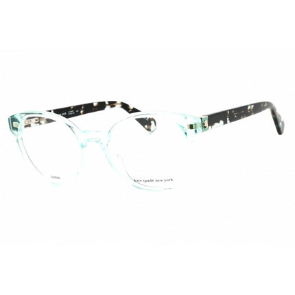 Kate Spade Women's Eyeglasses - Teal Acetate Round Full Rim Frame | Marcilee 0ZI9 00 ,