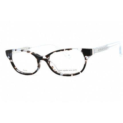Kate Spade Women's Eyeglasses - Blue Havana Blue Plastic Cat Eye Frame | Rainey XP8 ,