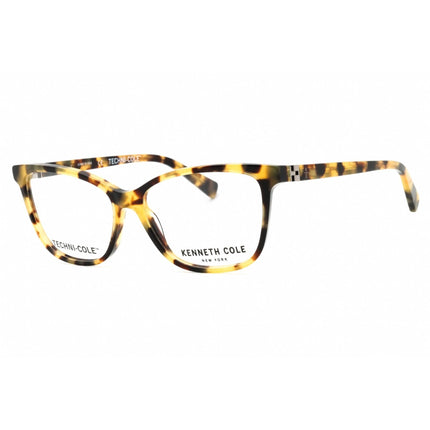 Kenneth Cole New York Women's Eyeglasses - Blonde Havana Cat Eye Frame | KC0335 053 ,