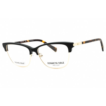 Kenneth Cole New York Women's Eyeglasses - Shiny Black Cat Eye Frame | KC0362 001 ,