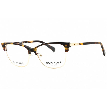 Kenneth Cole New York Women's Eyeglasses - Dark Havana Cat Eye Frame | KC0362 052 ,