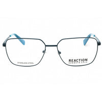 Kenneth Cole Reaction Men's Eyeglasses - Matte Blue Metal Square Frame | KC0868 091 ,