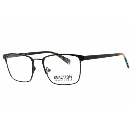 Kenneth Cole Reaction Men's Eyeglasses - Matte Black Metal Square Frame | KC0871 002 ,