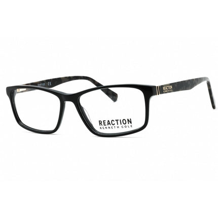 Kenneth Cole Reaction Men's Eyeglasses - Shiny Black Square Full Rim | KC0886 001 ,