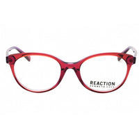 Kenneth Cole Reaction Women's Eyeglasses - Red/Other Round Full Rim Frame | KC0899 068 ,
