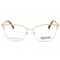 Kenneth Cole Reaction Women's Eyeglasses - Pale Gold Metal Cat Eye Frame | KC0957 032 ,