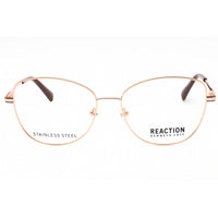 Kenneth Cole Reaction Women's Eyeglasses - Shiny Rose Gold Cat Eye Frame | KC0958 028 ,