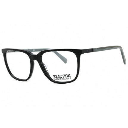 Kenneth Cole Reaction Men's Eyeglasses - Shiny Black Square Full Rim | KC0966 001 ,