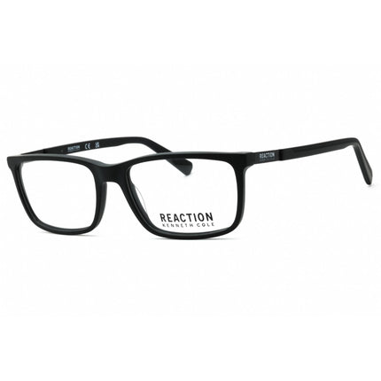 Kenneth Cole Reaction Men's Eyeglasses - Matte Black Rectangular Frame | KC0967 002 ,