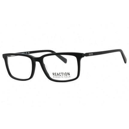 Kenneth Cole Reaction Men's Eyeglasses - Matte Black Rectangular Frame | KC0970 002 ,