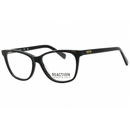 Kenneth Cole Reaction Women's Eyeglasses - Black/Other Acetate Cat Eye | RN50007 005 ,