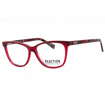 Kenneth Cole Reaction Women's Eyeglasses - Shiny Bordeaux Full Rim Frame | RN50007 069 ,