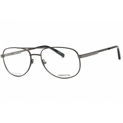 Liz Claiborne Men's Eyeglasses - Matte Ruthenium Metal Aviator Frame | CB 250 0R81 00 ,