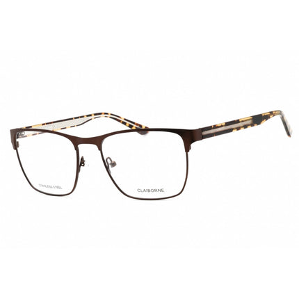 Liz Claiborne Men's Eyeglasses - Matte Brown Square Full Rim Frame | CB 270 04IN 00 ,