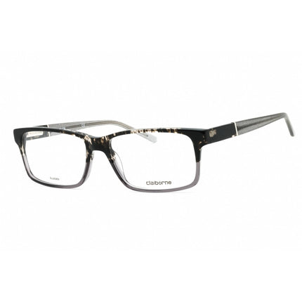 Liz Claiborne Men's Eyeglasses - Demi Black Smoke Rectangular Frame | Cb 302 0RJ3 00 ,