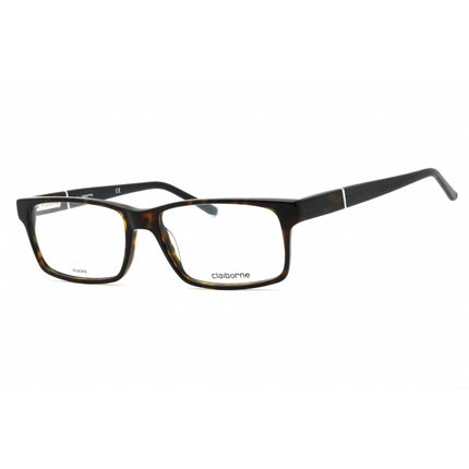 Liz Claiborne Men's Eyeglasses - Dark Havana Rectangular Full Rim | Cb 302 0086 00 ,