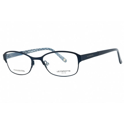 Liz Claiborne Women's Eyeglasses - Semi Matte Navy Cat Eye Full Rim | L 455 0E8W 00 ,