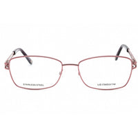 Liz Claiborne Women's Eyeglasses - 54mm Light Pink Rectangular Frame | L 660 0S8R 00 ,