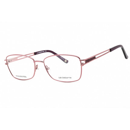 Liz Claiborne Women's Eyeglasses - 52mm Light Pink Rectangular Frame | L 660 0S8R 00 ,