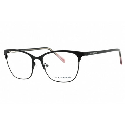 Lucky Brand Women's Eyeglasses - Black Metal Cat Eye Shape Full Rim Frame | D114 0BLA ,