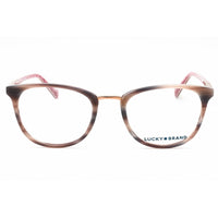 Lucky Brand Women's Eyeglasses - Pink Horn Acetate Cat Eye Full Rim Frame | D217 0PIN ,