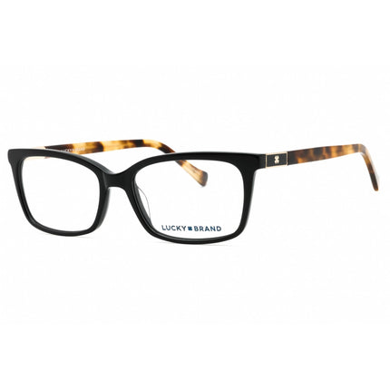 Lucky Brand Women's Eyeglasses - Black Acetate Rectangular Full Rim Frame | D224 0BLA ,