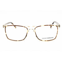 Lucky Brand Men's Eyeglasses - Crystal Acetate Square Shape Full Rim Frame | D416 0CRY ,