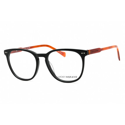 Lucky Brand Men's Eyeglasses - Black/Light Brown Square Full Rim Frame | D417 0BLL ,