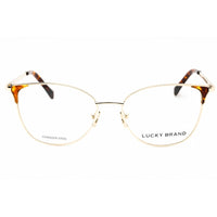 Lucky Brand Women's Eyeglasses - Gold Metal Cat Eye Full Rim Frame | VLBD125 0GOL ,