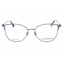 Lucky Brand Women's Eyeglasses - Blue Metal Cat Eye Full Rim Frame | VLBD125 0BLE ,