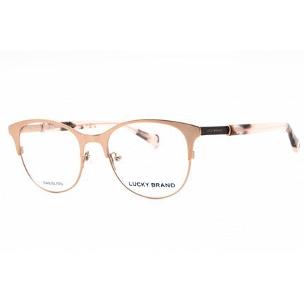 Lucky Brand Women's Eyeglasses - Rose Gold Metal Cat Eye Full Rim Frame | VLBD127 0ROG ,