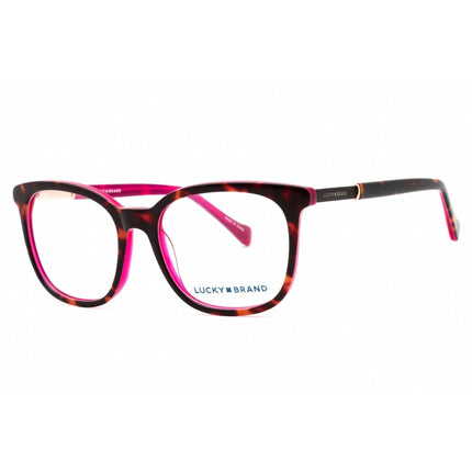 Lucky Brand Women's Eyeglasses - Pink Havana Square Full Rim Frame | VLBD234 0PHV ,