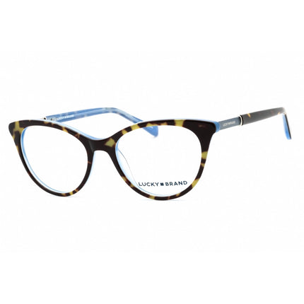 Lucky Brand Women's Eyeglasses - Blue Havana Cat Eye Full Rim Frame | VLBD235 0BLH ,