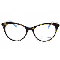 Lucky Brand Women's Eyeglasses - Blue Havana Cat Eye Full Rim Frame | VLBD235 0BLH ,